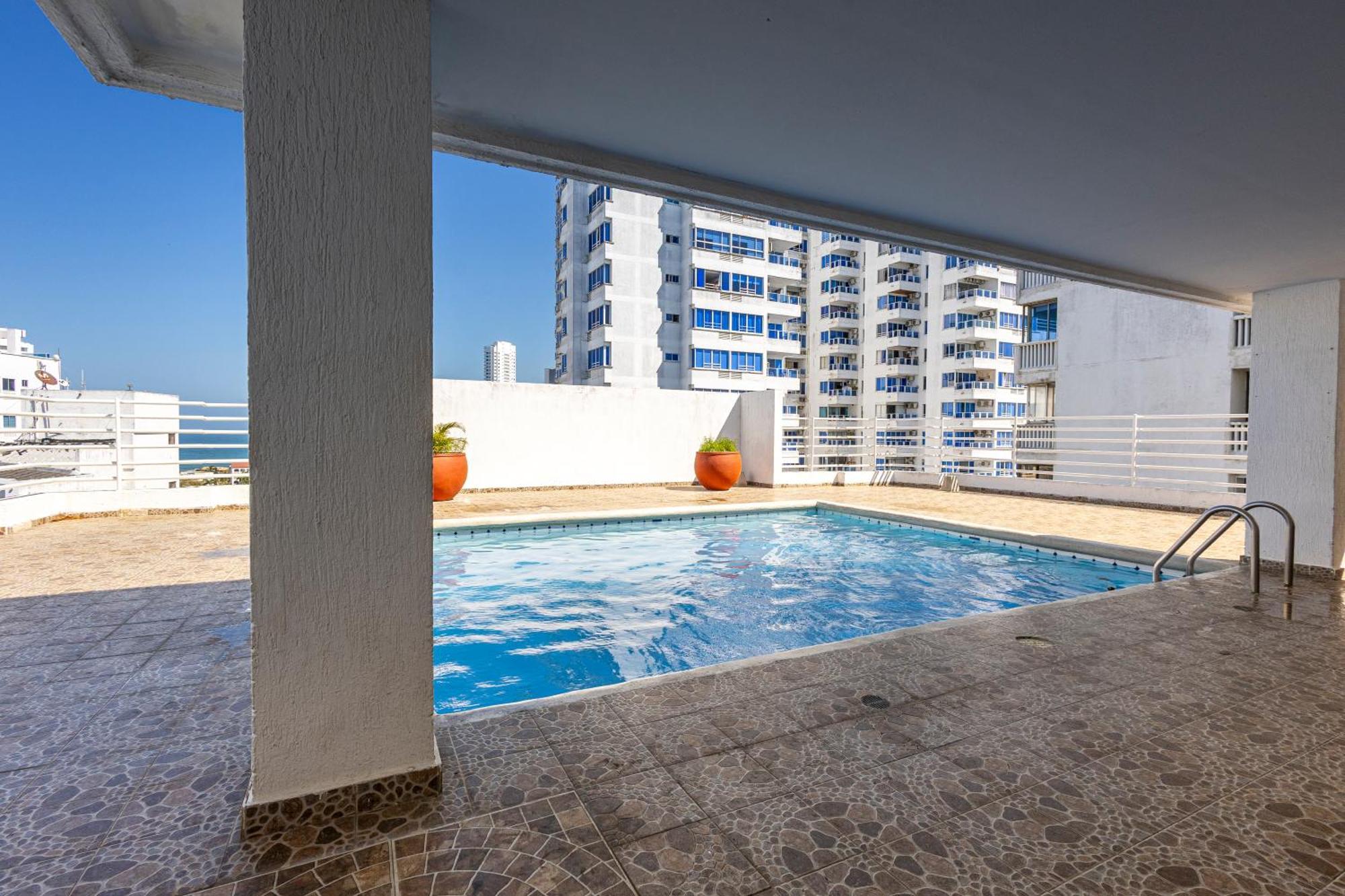 Caribbean Sunset - Livin Colombia Apartment Cartagena Ngoại thất bức ảnh